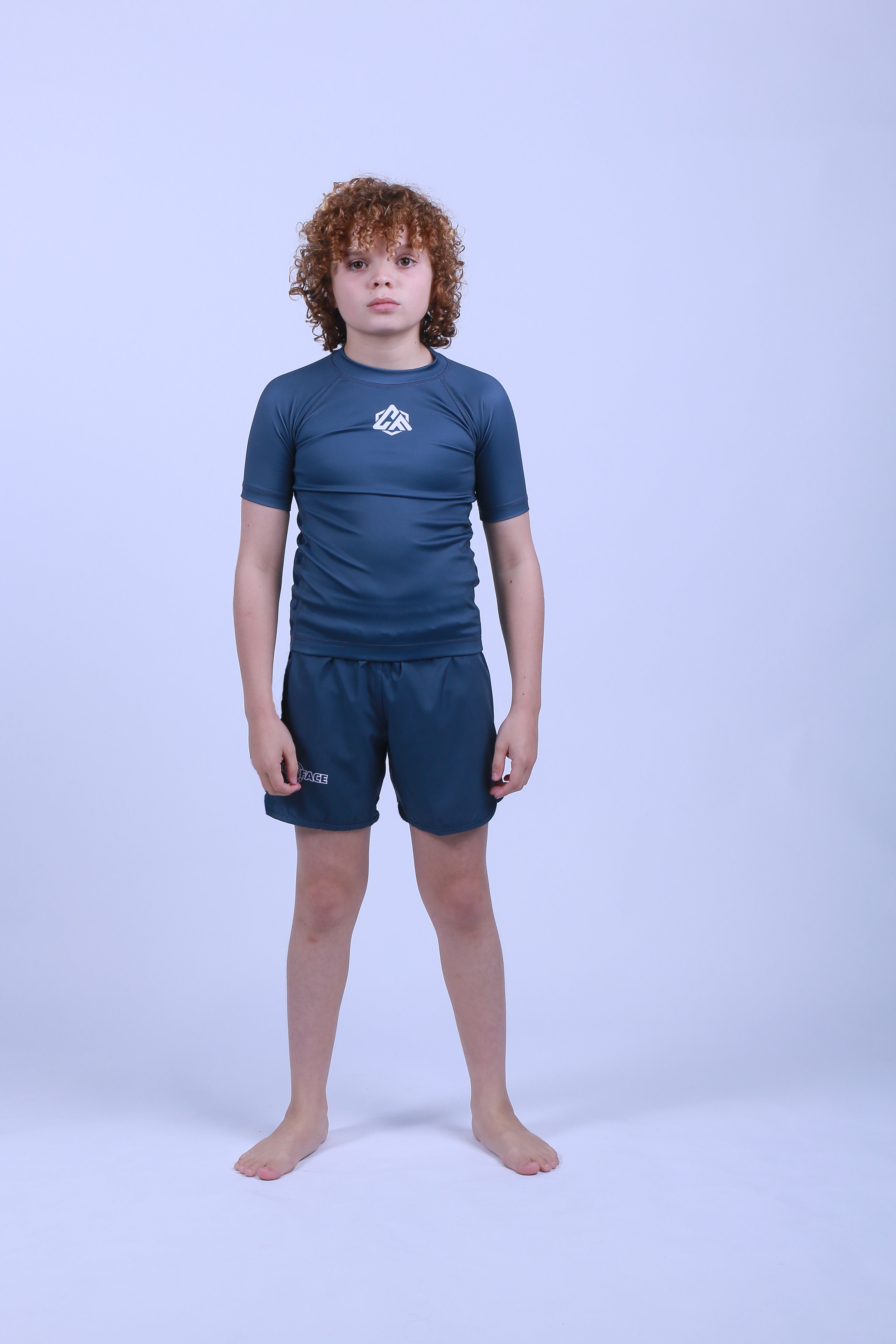 'ESSENTIAL' Range NoGi Jiu Jitsu Rashguard Set - Kids