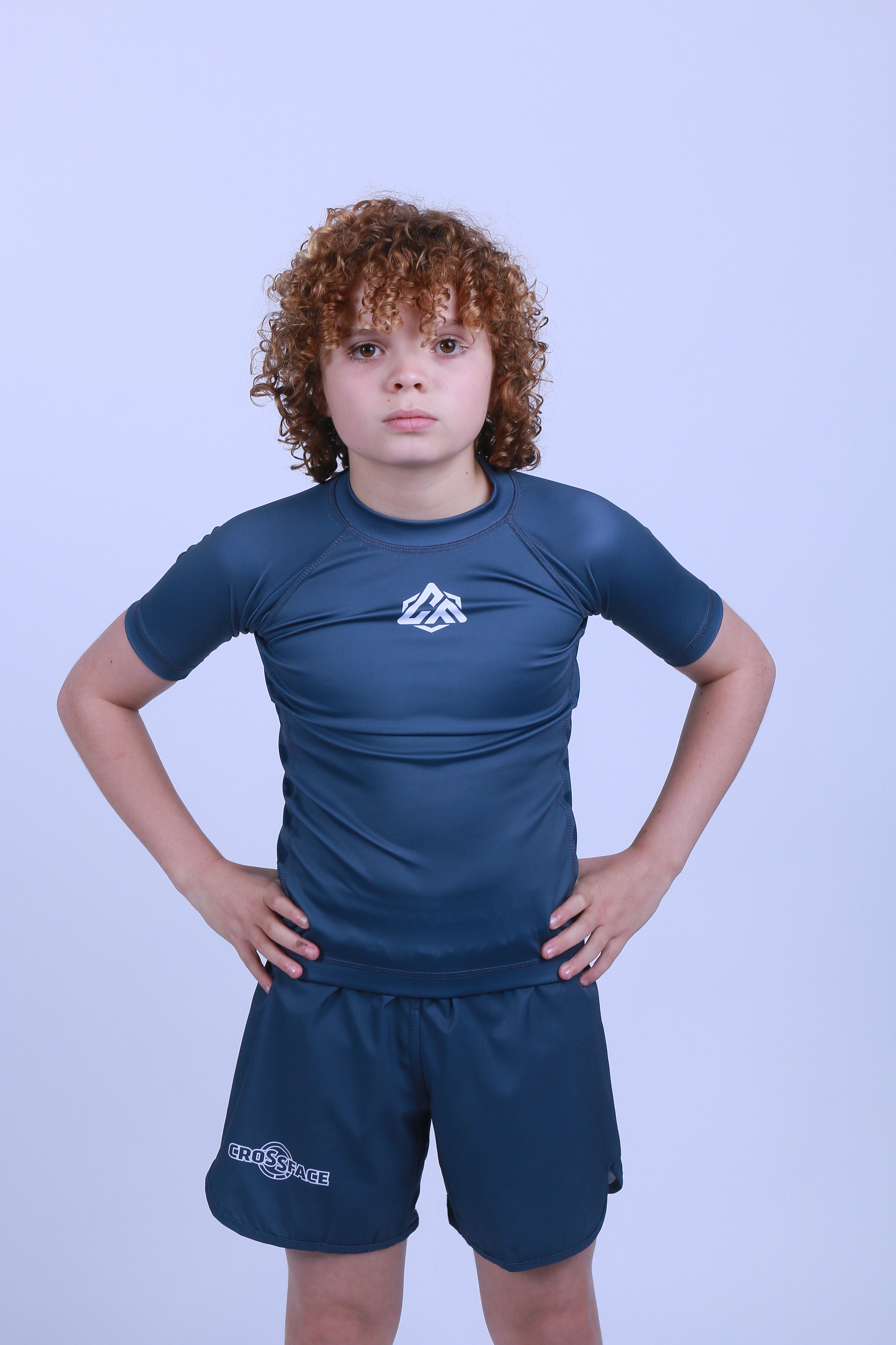 'ESSENTIAL' Range NoGi Jiu Jitsu Rashguard Set - Kids