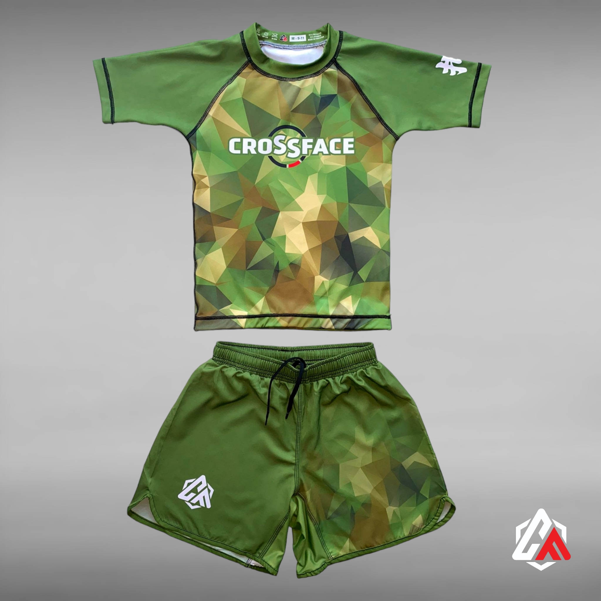 'CAMMO' NoGi Jiu Jitsu Rashguard Set - Kids